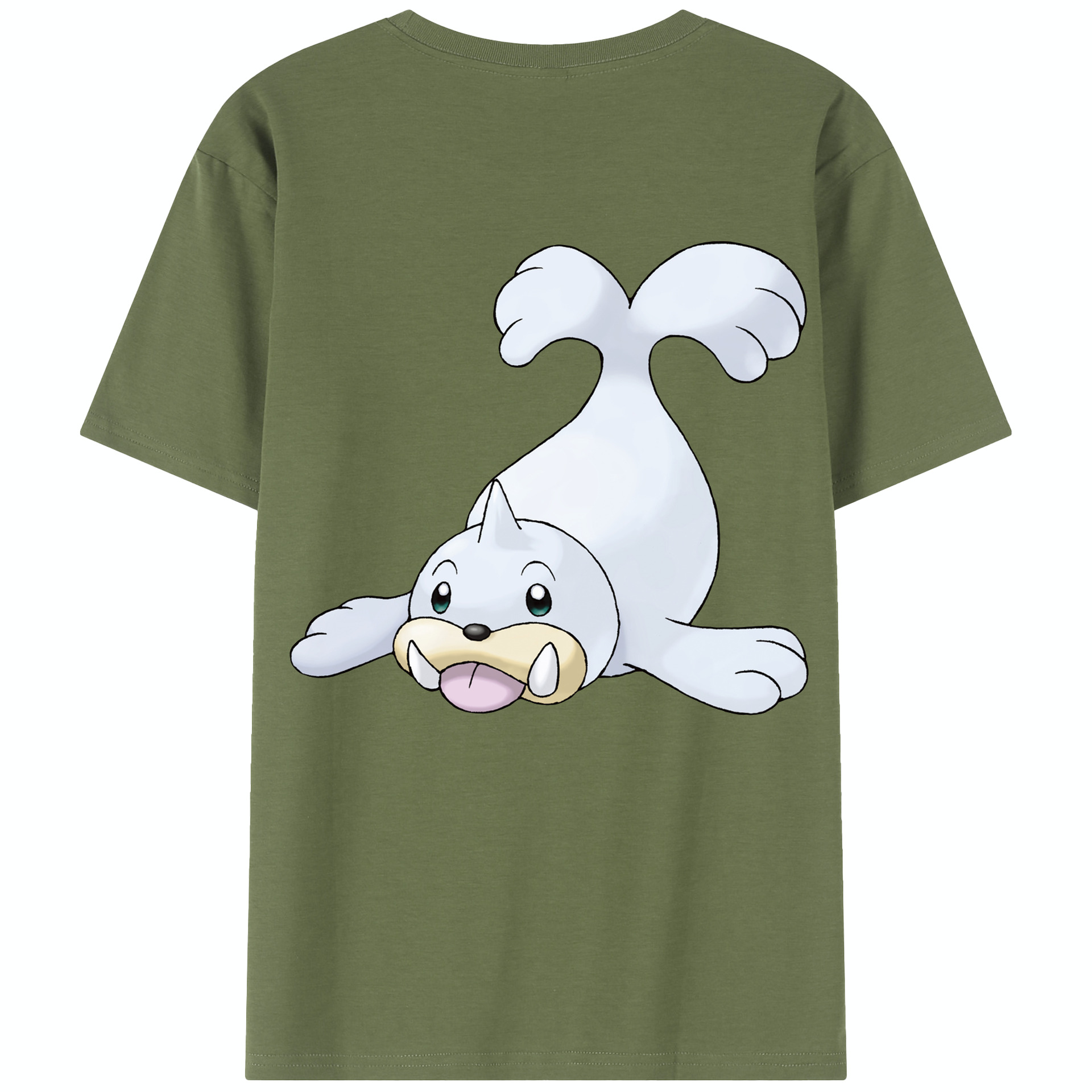 （画像用） ポケットモンスター Pokémon 綿100％半袖Tシャツ（背面プリント）